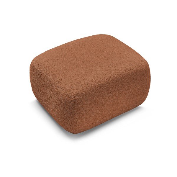 Oranžs kāju soliņš no buklē auduma Montaigne – Bobochic Paris-image-4