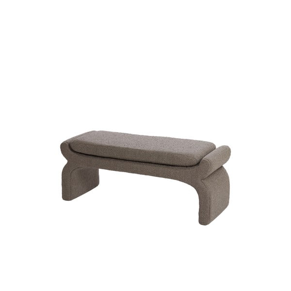 Brūns sols no buklē auduma Nafya – Light & Living-image-2