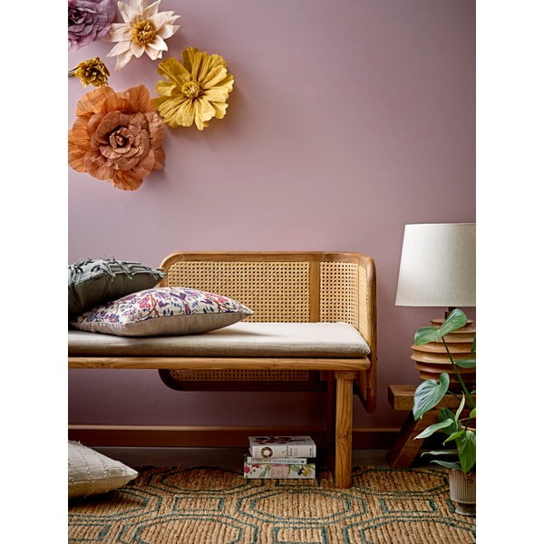 Tumša dabīga toņa galda lampa ar auduma abažūru (augstums 54 cm) Svale – Bloomingville-image-3