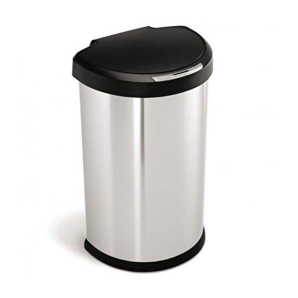 Simplehuman sudraba bezskārienu atkritumu tvertne, 45 l-image-4
