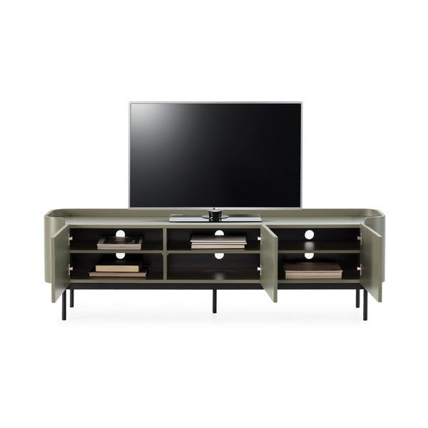 Zaļš TV galdiņš 180x55x40 cm Willa – MOME-image-3
