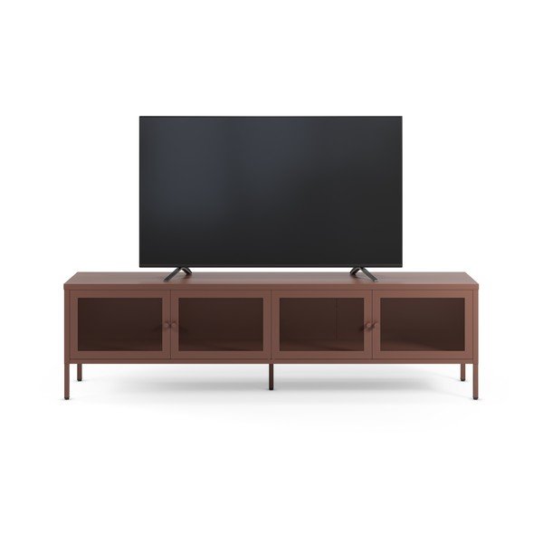 Bordo metāla TV galdiņš 160x50x35 cm Fayna – Marckeric-image-4