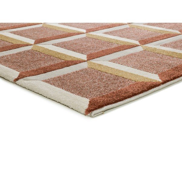 Terakotas oranžs paklājs 160x230 cm Amara – Universal-image-4