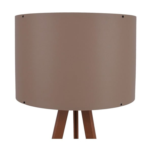 Stāvlampa ar brūnu abažūru Aiden-image-2