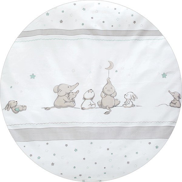 Gaiši pelēka bērnu sētiņa 119x104 cm Sternenzauber – Roba-image-3