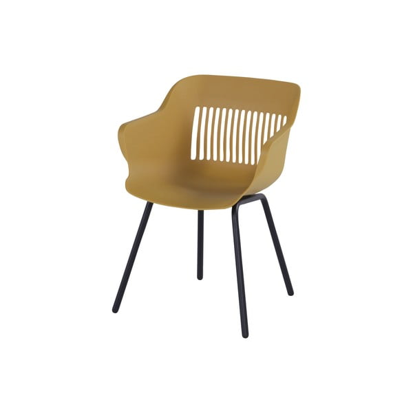 Okera dzelteni plastmasas dārza krēsli (2 gab.) Jill Rondo – Hartman