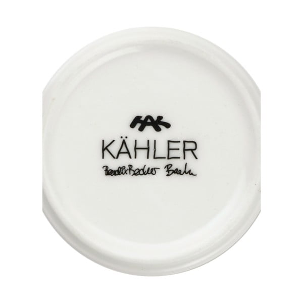 Porcelāna svečturis zelta krāsā Kähler Design Nobili, augstums 19 cm-image-4