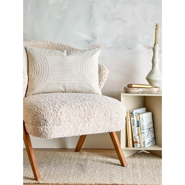 Dekoratīvais spilvens no lina maisījuma 35x50 cm Chun – Bloomingville-image-1