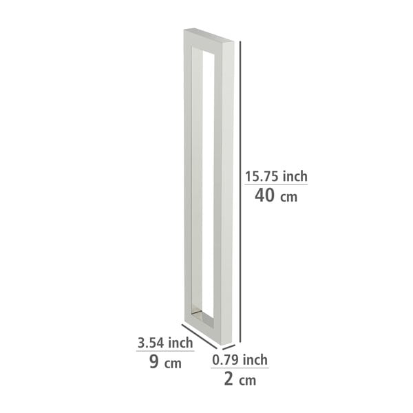 Sienas nerūsējošā tērauda dvieļu turētājs Reitani – Wenko-image-2