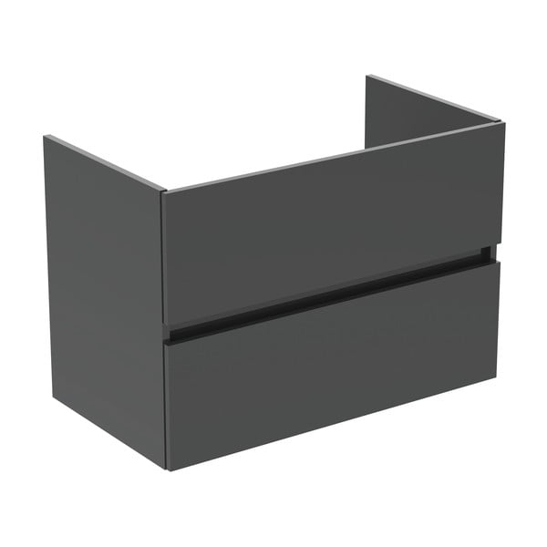 Pelēks piekarams skapītis zem izlietnes 80x55 cm Eurovit+ – Ideal Standard-image-2