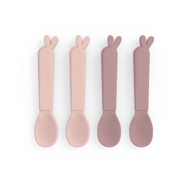 4 rozā karotīšu komplekts bērniem Done by Deer Lalee-image-1