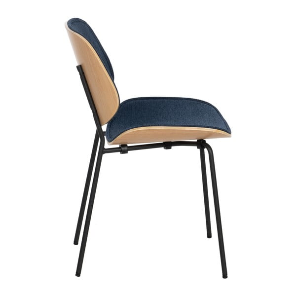 Tumši zili pusdienu krēsli (2 gab.) Elio – Ixia-image-3