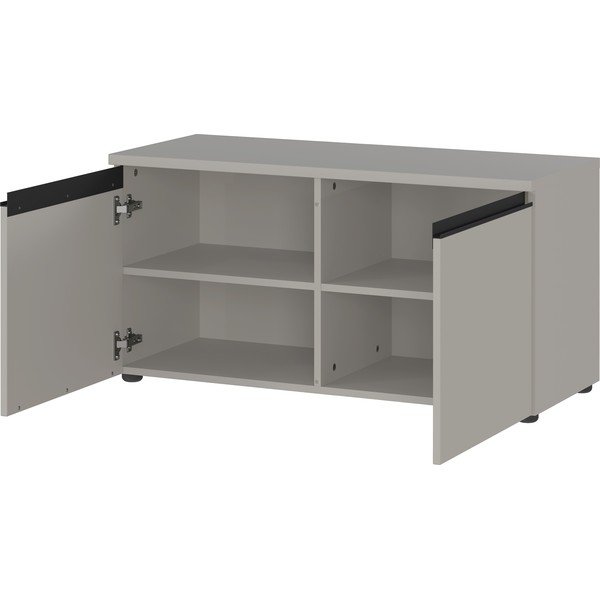 Pelēks apavu plaukts ar soliņu Bastia – Germania-image-2