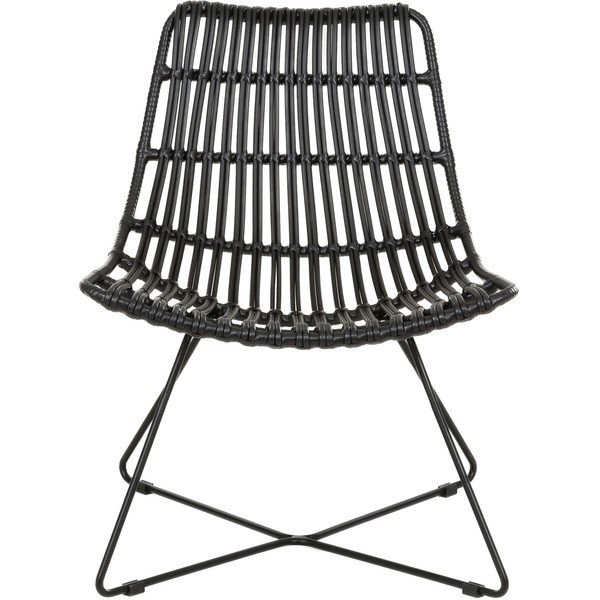Melns poliuretāna krēsls Costa – Westwing Collection-image-2
