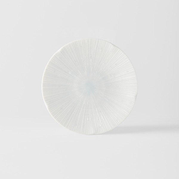 Gaiši zils keramikas deserta šķīvis ø 13 cm ICE WHITE – MIJ-image-2