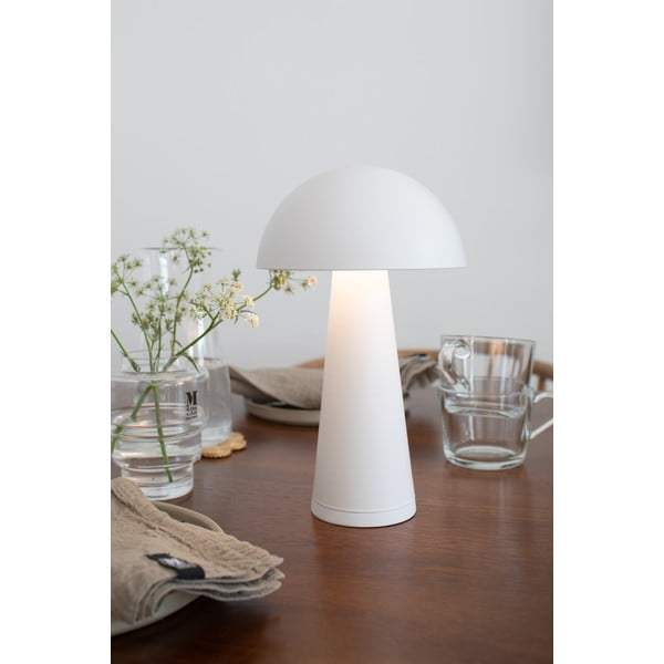 Balta LED galda lampa (augstums 26,5 cm) Fungi – Markslöjd-image-4