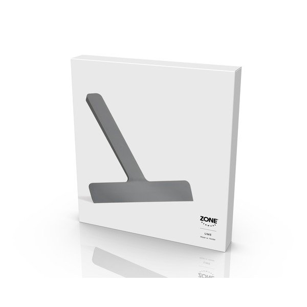 Pelēka logu birste ar turētāju 22 cm Ume – Zone-image-1