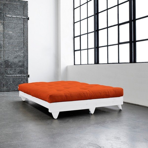 Dīvāns gulta Karup Fresh White/Orange-image-2