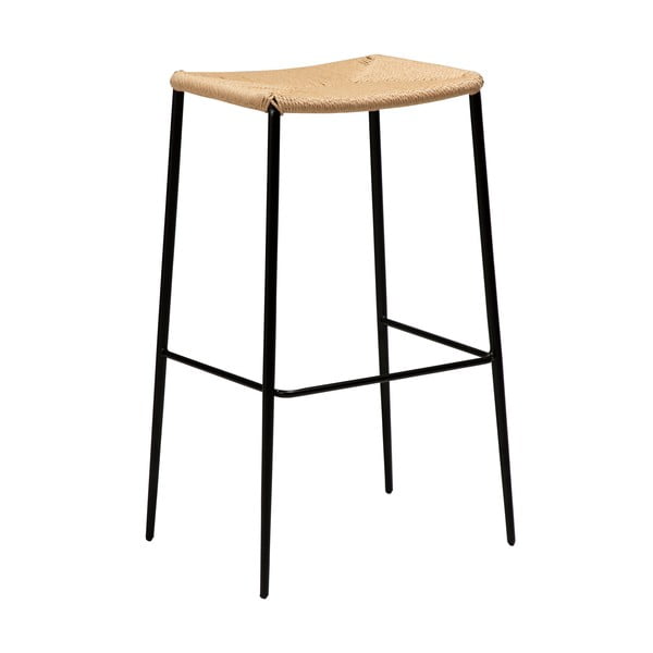 Bēšs bāra krēsls DAN-FORM Denmark Stiletto, augstums 78 cm