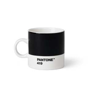Melna krūze Pantone Espresso, 120 ml