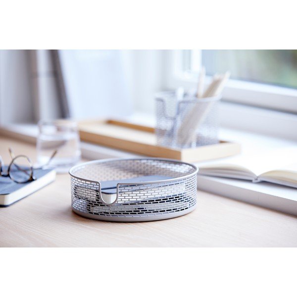 Pelēks metāla uzglabāšanas grozs Zone Inu, ø 20 cm-image-4