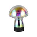 LED galda lampa ar stikla abažūru (augstums 18 cm) Dooley – Reality