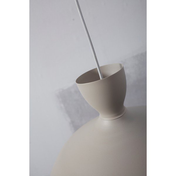 Pelēka piekaramā lampa ar metāla abažūru ø 40 cm Hanover – it's about RoMi-image-4