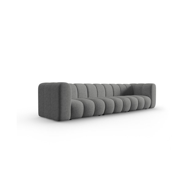 Pelēks dīvāns 318 cm Lupine – Micadoni Home-image-2