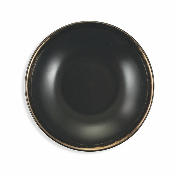 18 daļīgs melno māla trauku komplekts Villa d'Este Naima-image-3