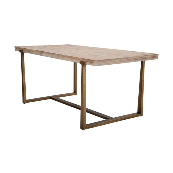 Dabīga toņa ēdamgalds 180x90 cm Ankara – Mauro Ferretti-image-3