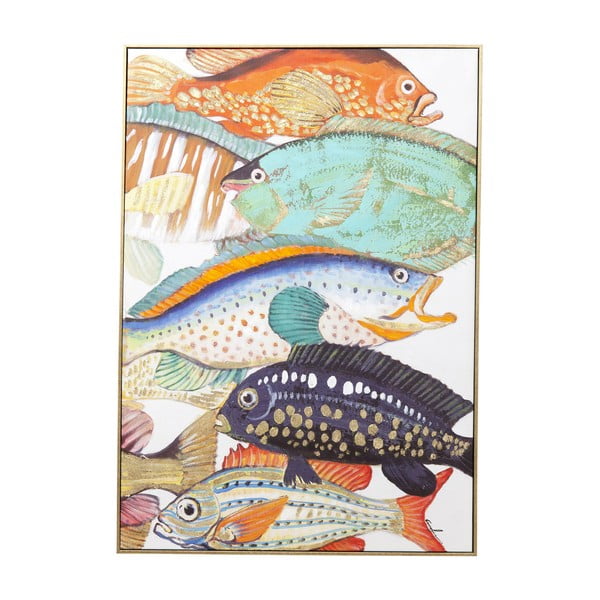Attēls Kare Design Touched Fish Meeting II., 100 x 75 cm