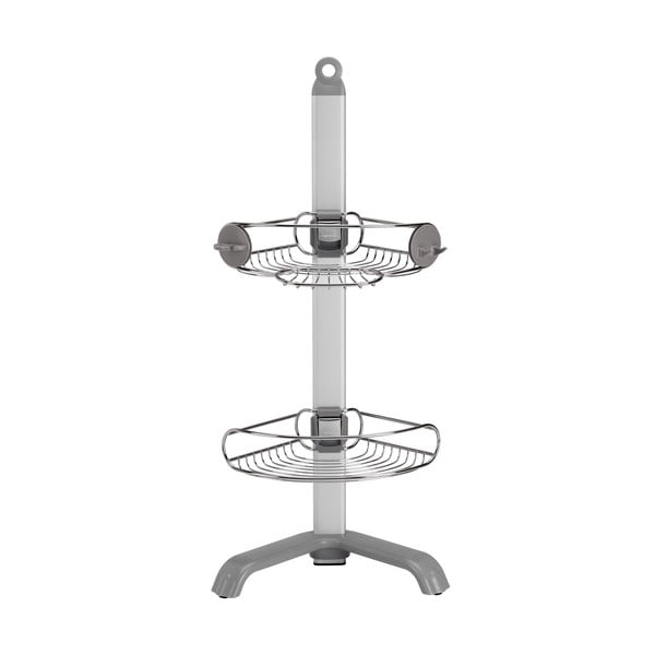 Simplehuman dušas kabīne Regulējams stūra dušas plaukts-image-3