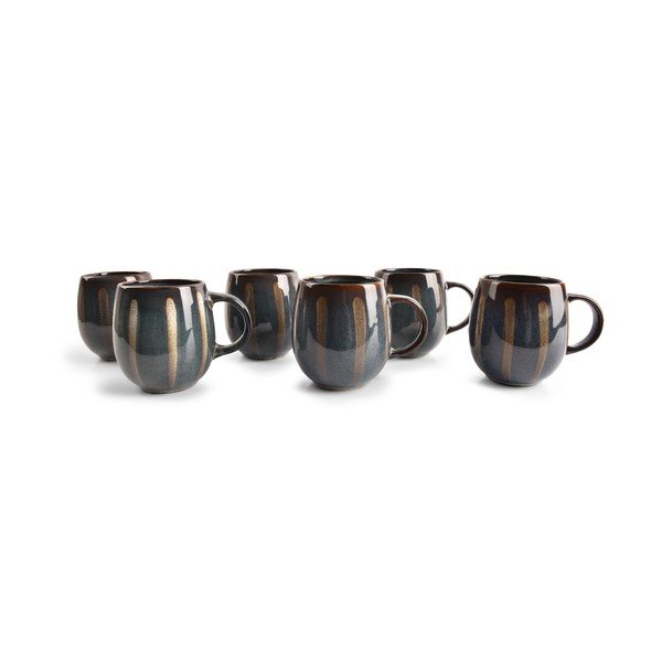 Zila akmensmasas krūze 430 ml Muggies – Salt&Pepper-image-3