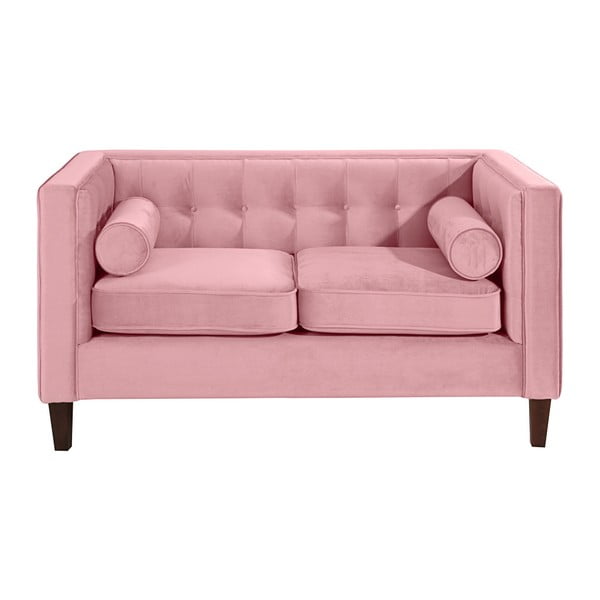 Rozā dīvāns Max Winzer Jeronimo, 154 cm