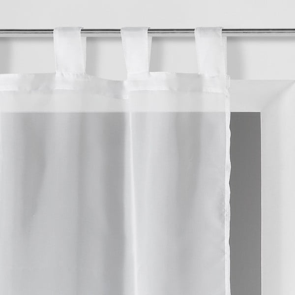 Balti dienas aizkari no voiles (2 gab.) 60x160 cm Voiline – douceur d'intérieur-image-1