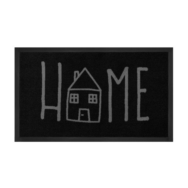 Hanse Home Antracīta mājas durvju paklājs, 45 x 75 cm