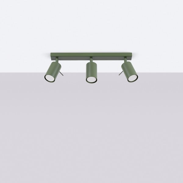 Zaļa prožektora tipa lampa 6x45 cm Etna – Sollux-image-3