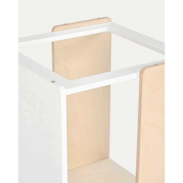 Balts/dabīga toņa bērnu kāpslītis Nuun – Kave Home-image-4