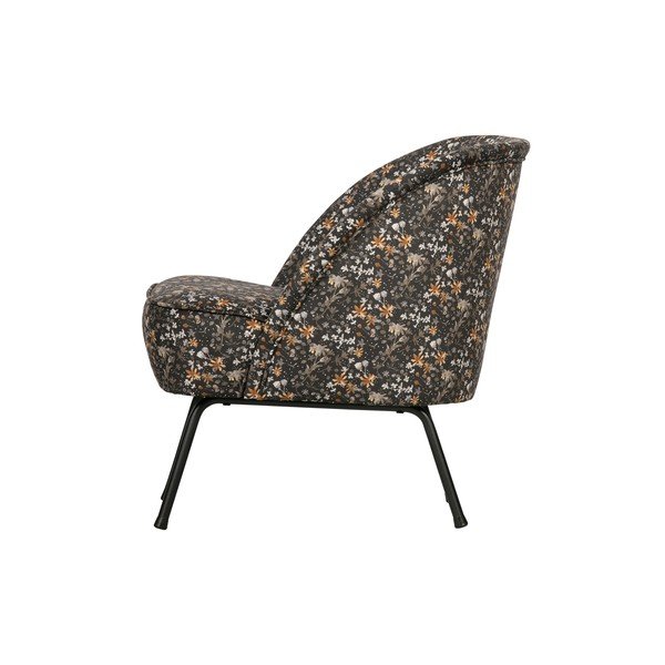 Melns ziedains krēsls BePureHome Vogue-image-3