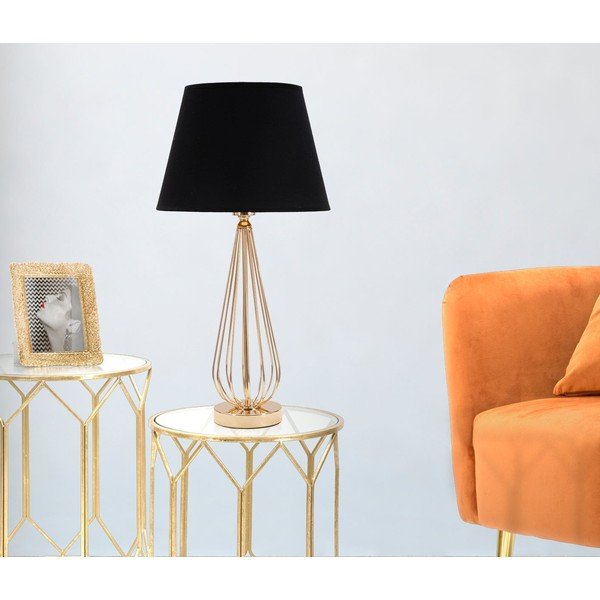 Melna galda lampa Mauro Ferretti Ovy-image-1