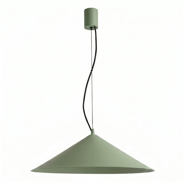 Haki metāla LED piekaramā lampa ø 50 cm FINT – Thoro