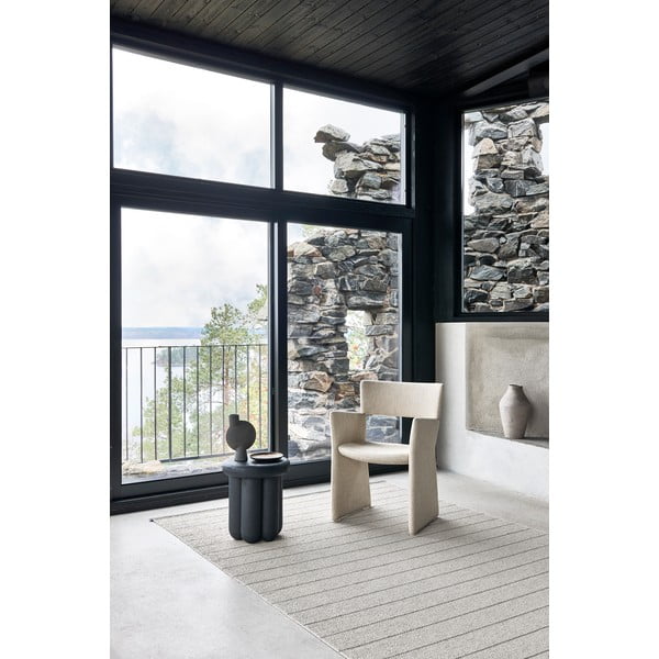 Pelēks iekštelpu un āra paklājs 70x90 cm Carl Warm Grey – Pappelina-image-4