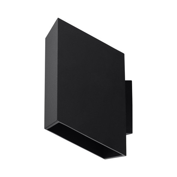 Melna sienas lampa Sollux Adit-image-1
