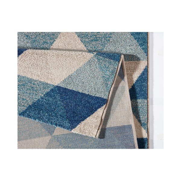 Zils paklājs Mint paklāji Diamond Triangle, 80 x 150 cm-image-2