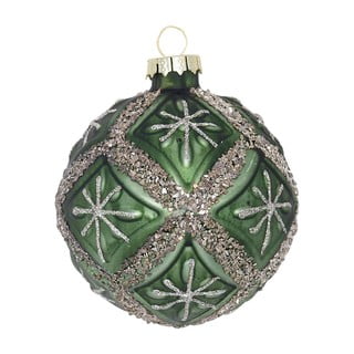Stikla Ziemassvētku rotājums Diamond – Green Gate