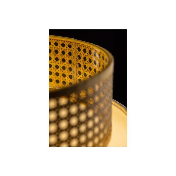 Dabīga toņa piekaramā lampa ar rotangpalmas abažūru/ar auduma abažūru Abra 2 – GTV-image-3