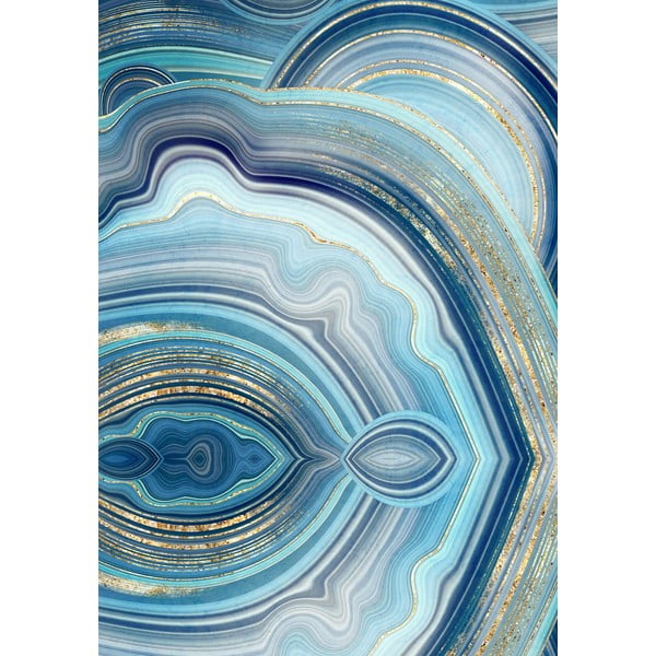 Zili vannas istabas paklājiņi (2 gab.) 60x100 cm – Foutastic-image-2