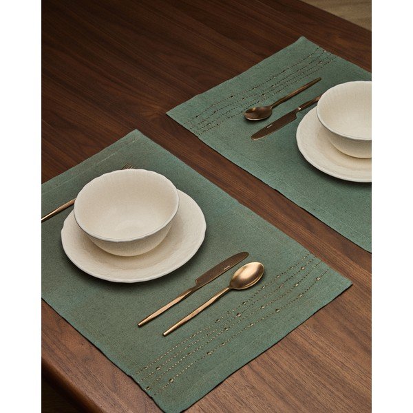Bēšs keramikas šķīvis ø 28 cm Varla – Kave Home-image-3