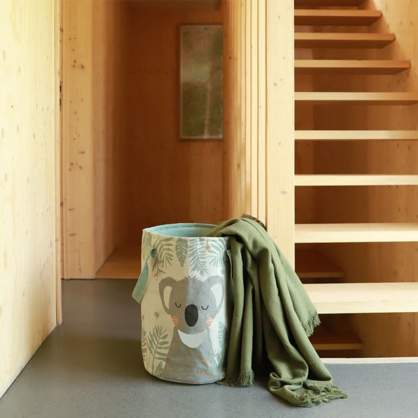 Uzglabāšanas grozs no auduma Nattiot Olsen, ø 30 cm-image-3