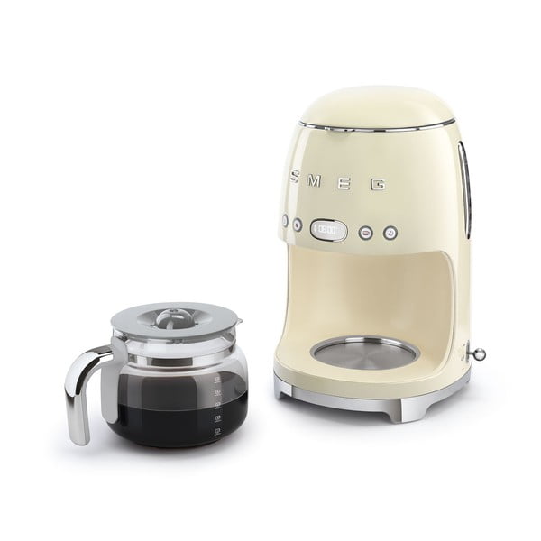 Krēmīgi balts filtru kafijas automāts SMEG-image-2